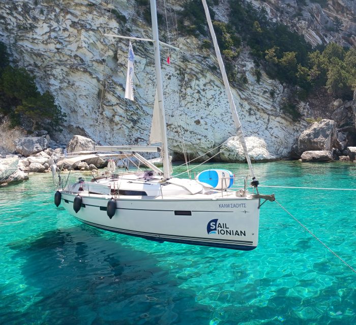 A Bavaria 41 sailboat named 