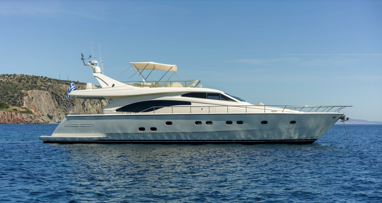 'Irene' Ferretti 68 classic motor yacht