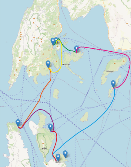 Best of Ionian classic route itinerary